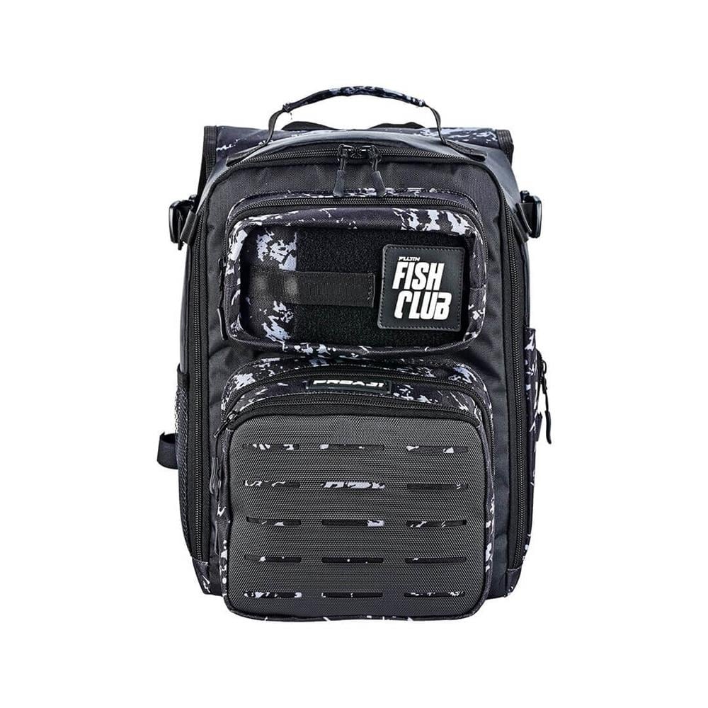 Fujin ProAji Back Pack Black Camo Balıkçı Sırt Çantası