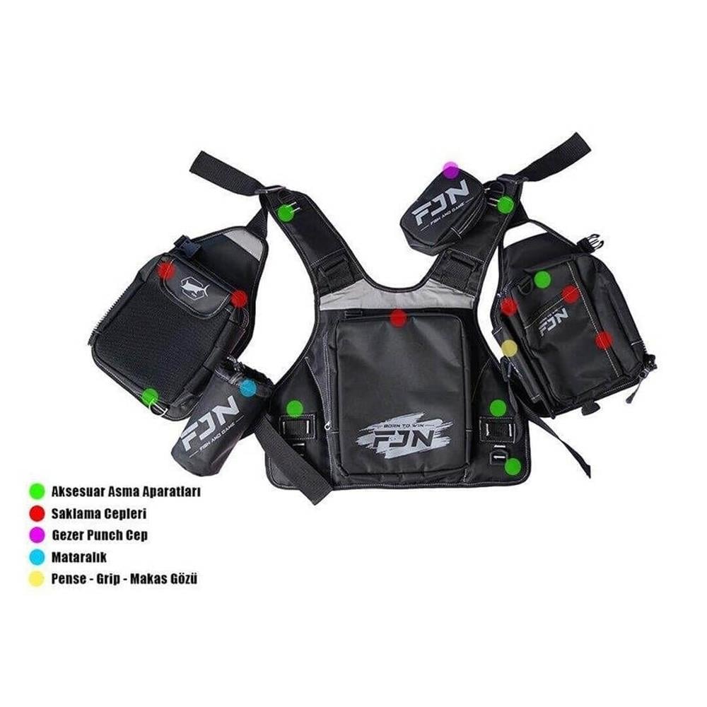 Fujin Shogun Vest Spin Yeleği