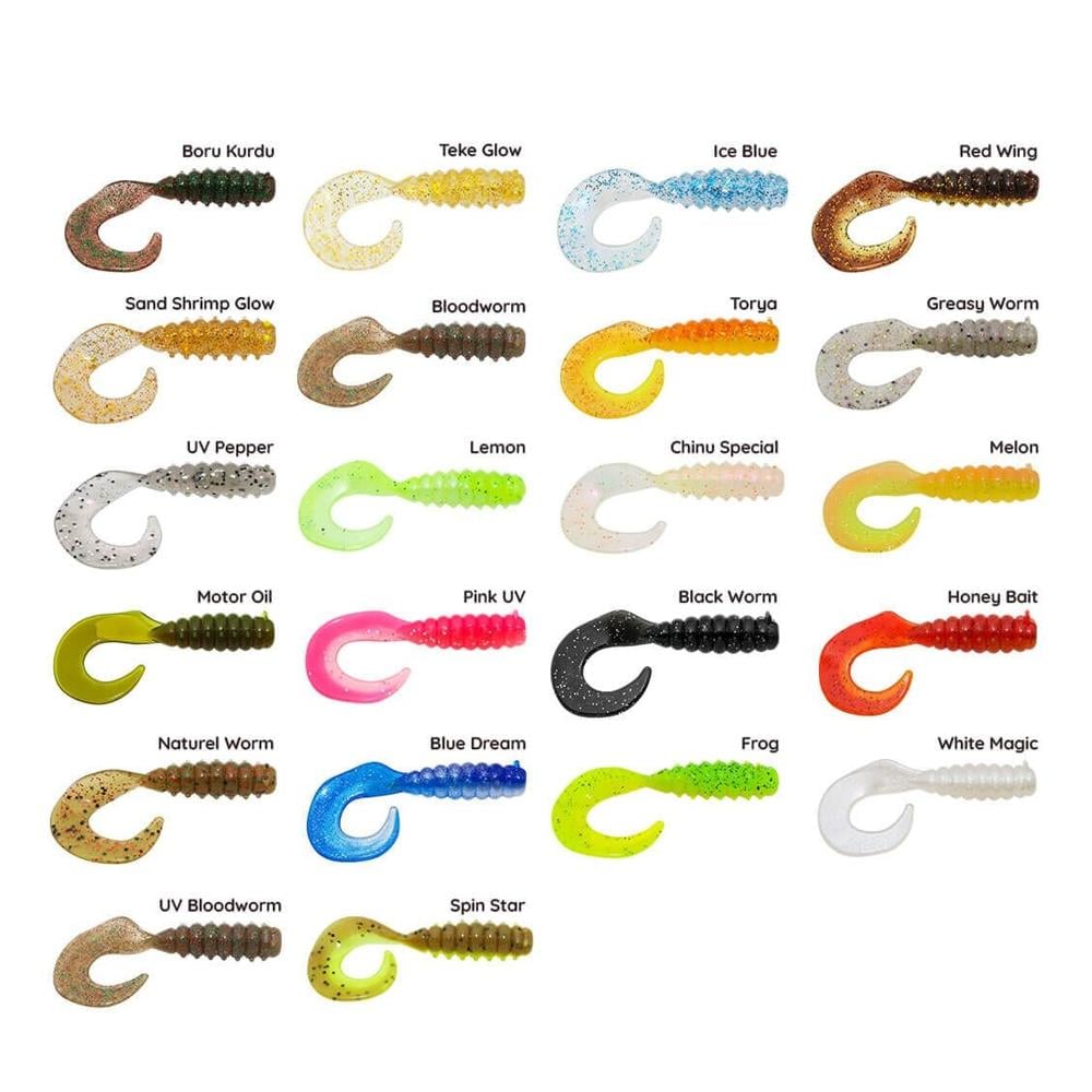 Hanfish Gurt 6 Cm Silikon Yem