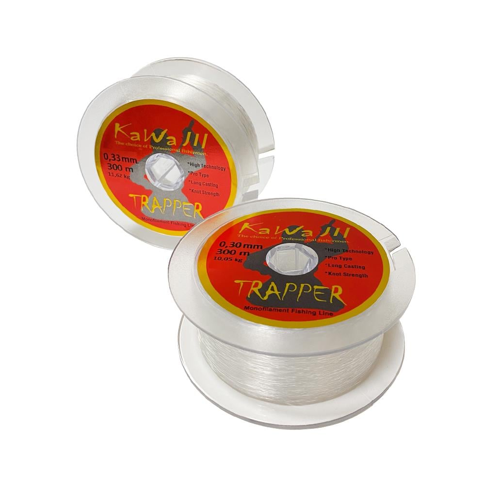 Kawa Jıl Trapper 300M Şeffaf Misina