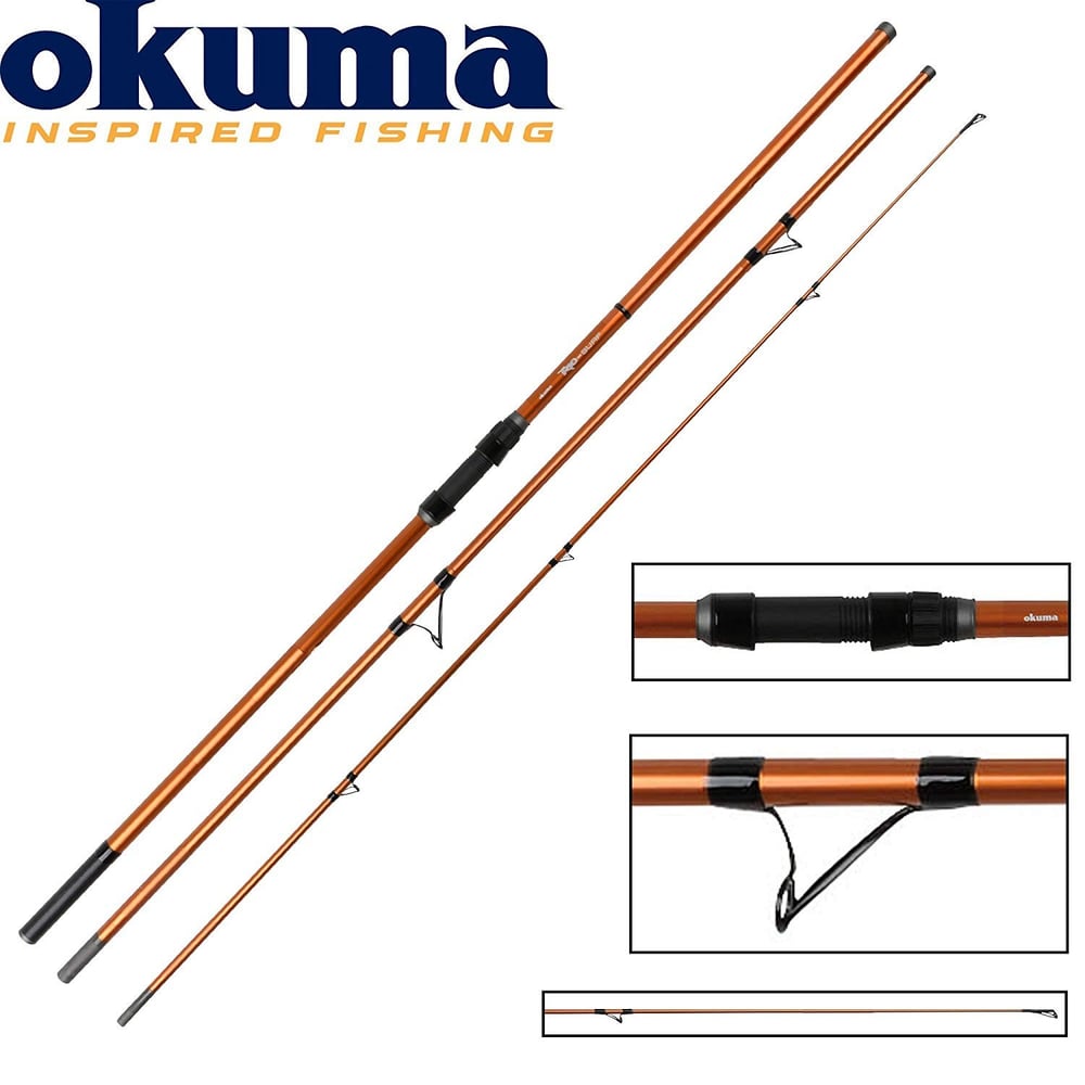Okuma Trio Rex Surf 450cm 120-250gr 3 Parça Surf