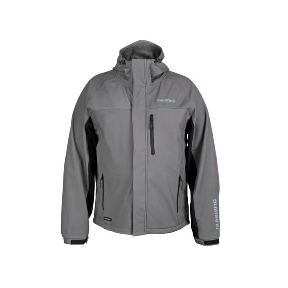 Shimano SHM Soft Shell Jacket Grey Mont