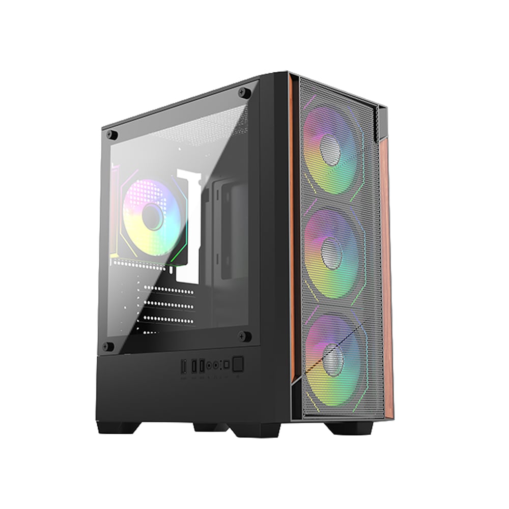 FRISBY FC-8980G 550W ARGB 4X FAN GAMING KASA
