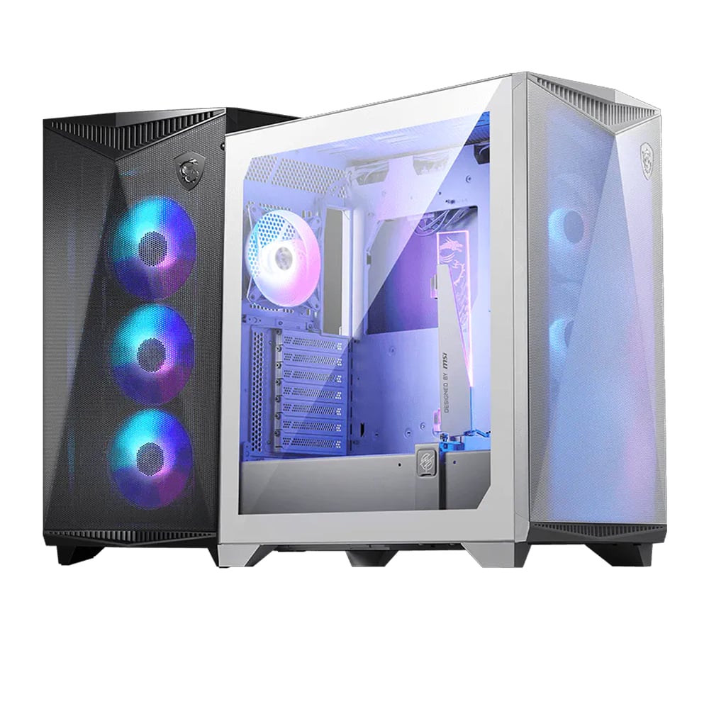 MSI MPG GUNGNIR 300R AIRFLOW TEMPERLİ CAM 4 X 120MM ARGB FAN E-ATX GAMING KASA