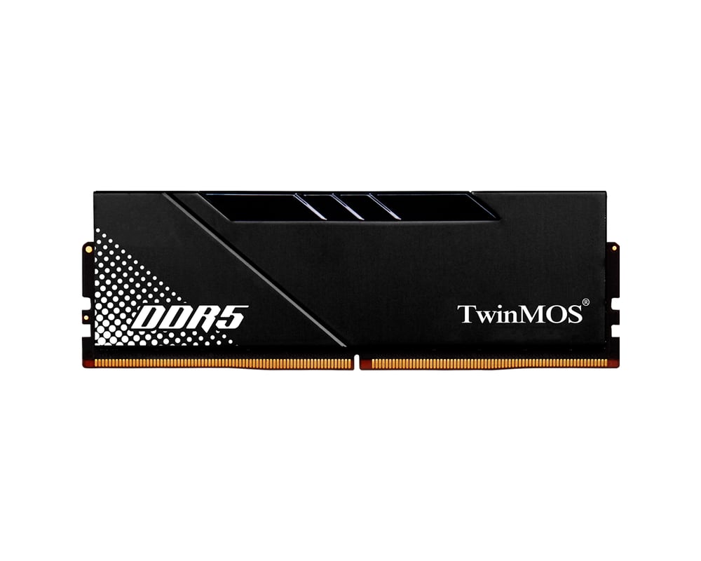 TwinMOS DDR5 16GB 5600MHz CL46 Desktop Ram Black (Soğutuculu)