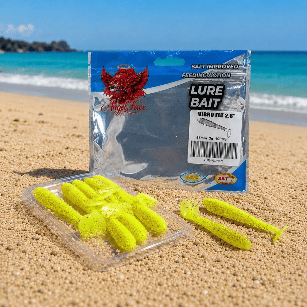Angel Face Vibro Fat 6.5cm 3gr 10 Adet Silikon Yem