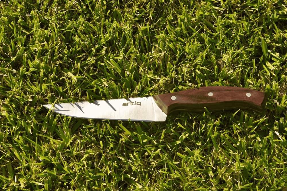 Antiq Ares Şef Bıçağı - Ceviz Sap 15 cm