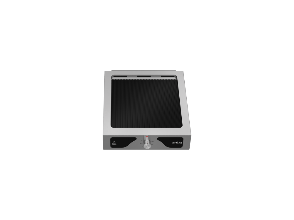Antiq Flave Tekli Tezgah Üstü Elektrikli Cam Barbekü - Grill Cam 42 cm