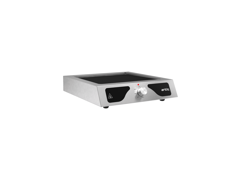 Antiq Flave Tekli Tezgah Üstü Elektrikli Cam Barbekü - Grill Cam 42 cm