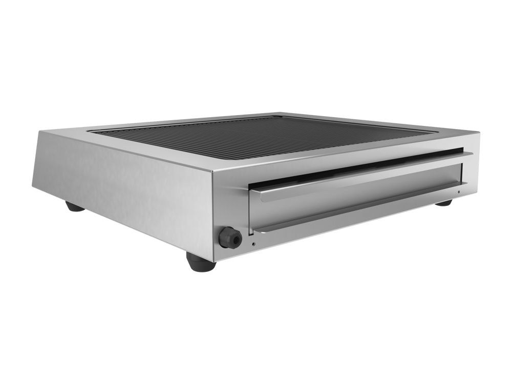 Antiq Flave Tekli Tezgah Üstü Elektrikli Cam Barbekü - Düz Cam 42 cm