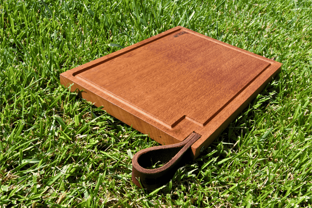 Antiq Vedra İroko Ahşap Kesme Tahtası - 35 cm