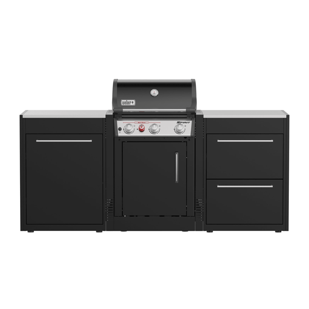 Weber 1500610 BBQK1 Built-in Outdoor Kitchen (yan ocaksız modeller: Spirit E315/E325S, Genesis E315/E325S/S325S/E415/E425S)