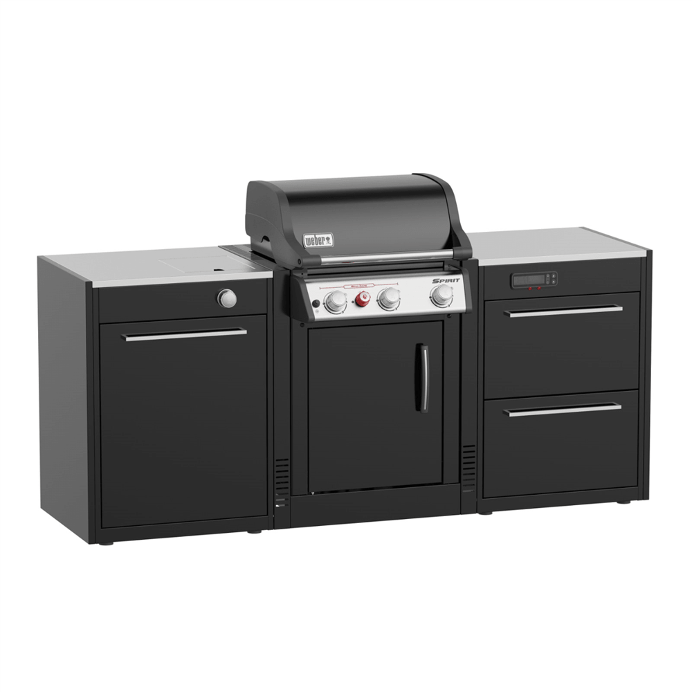 Weber 1500611 BBQK2 Built-in Outdoor Kitchen (Spirit yan ocaklı modeller: Spirit E325/EP335/SP335)