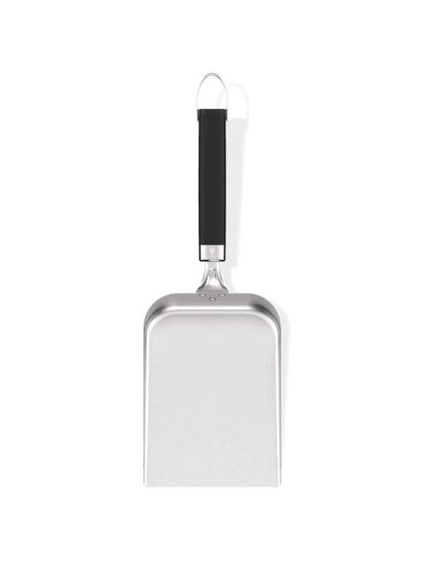 Weber Griddle Scoop – Paslanmaz Çelik Geniş Kepçe Spatula, Tutma Saplı