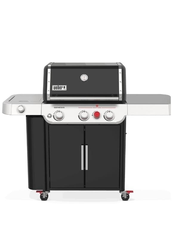 Weber Genesis® E-335 Siyah Gazlı Barbekü – 3 Brülör | XL Sear Zone | Side Burner