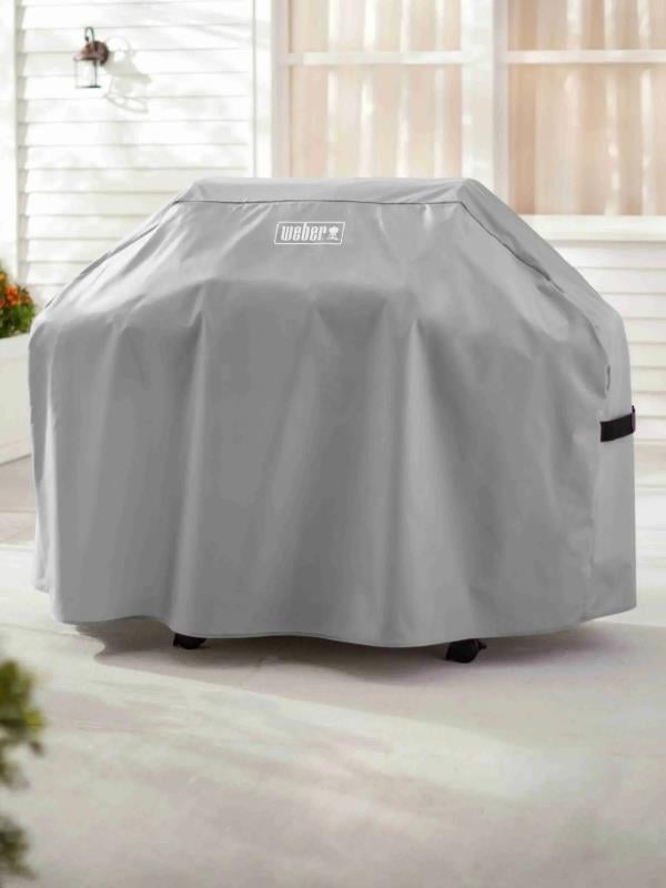 Weber Premium Barbecue Cover 7179 – Evrensel Gaz Barbekü Kılıfı Su Geçirmez Polyester | UV Korumalı | Cırtlı Sabitleme Kayışları