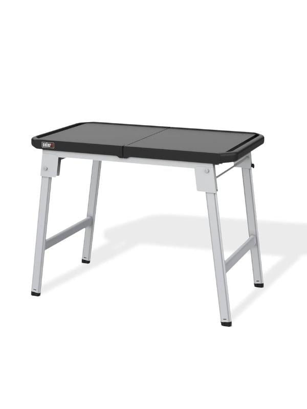 Weber Premium Katlanabilir Griddle/Raft Masası – 43/56 cm Slate, Pulse ve Q Serisi Uyumlu (Model: 3400154)