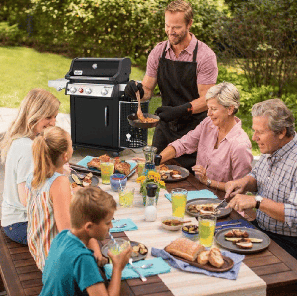 Weber Spirit EP-335 Premium GBS Gazlı Barbekü – Kompakt Gövdede Üst Düzey Kontrol