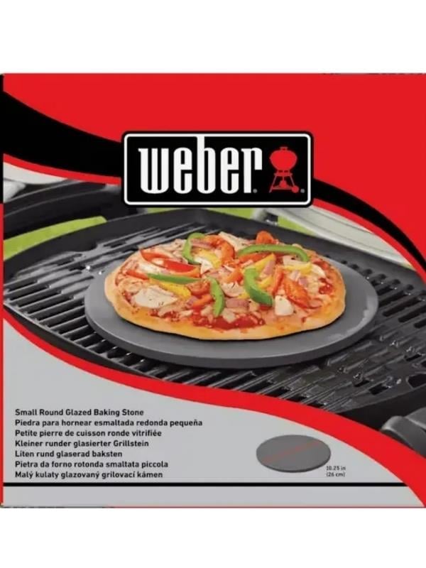 Weber Square Glazed Baking Stone 18412 – Pizza Pişirme Taşı Glazed Cordierite | 36 cm × 36 cm
