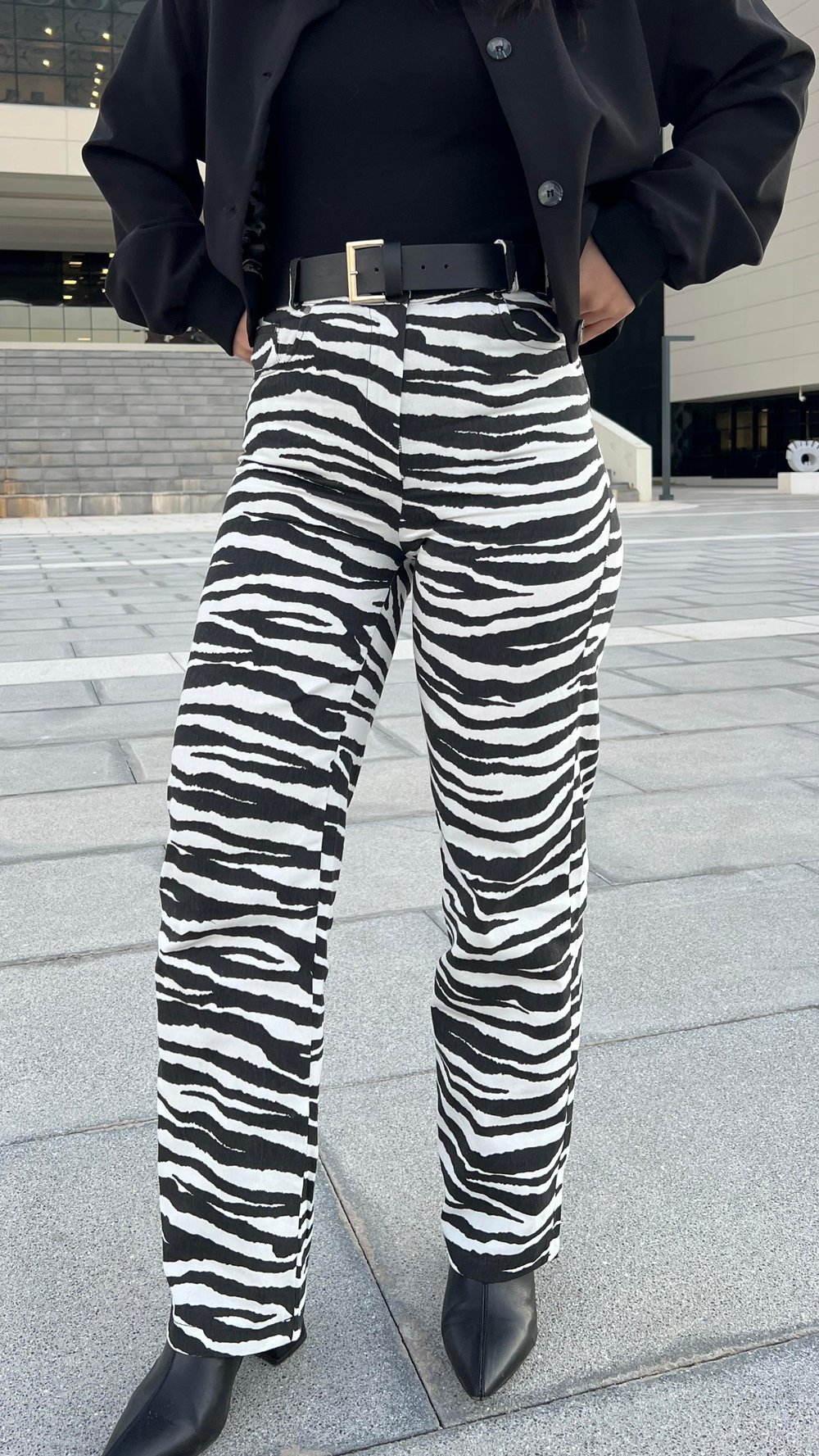 ZEBRA DESEN PANTOLON