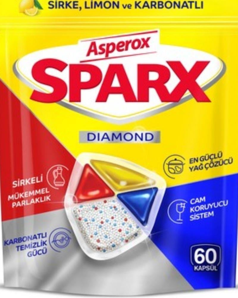 Asperox Sparx Bulaşık Makinesi Tableti 60lı