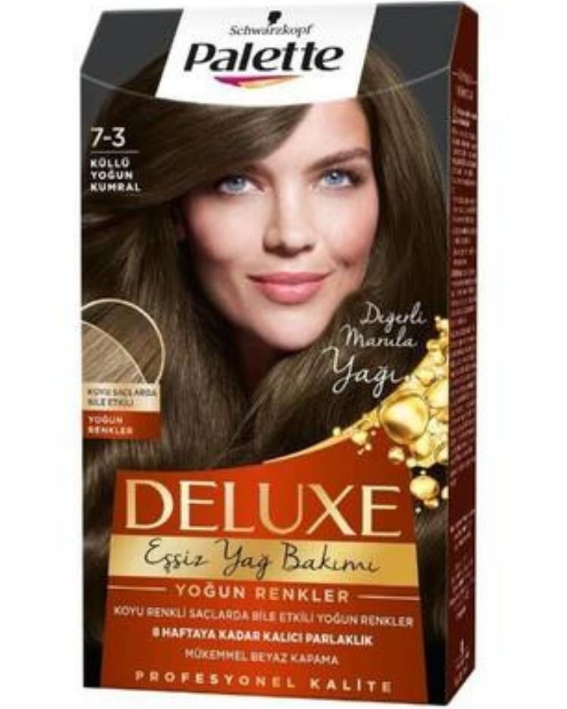 Palette Deluxe Yoğun Renkler 7-3 Küllü Yoğun Kumral