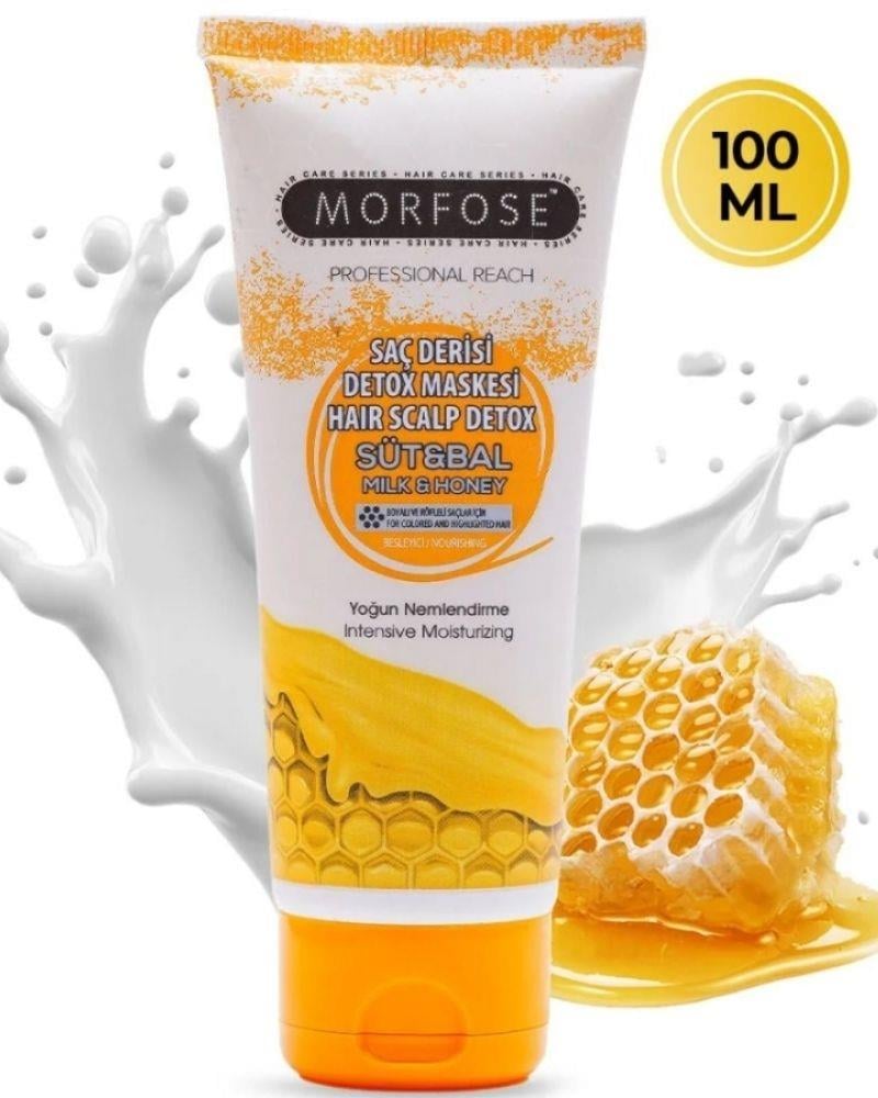 Morfose Süt & Bal Saç Derisi Detox Maskesi 100 ml