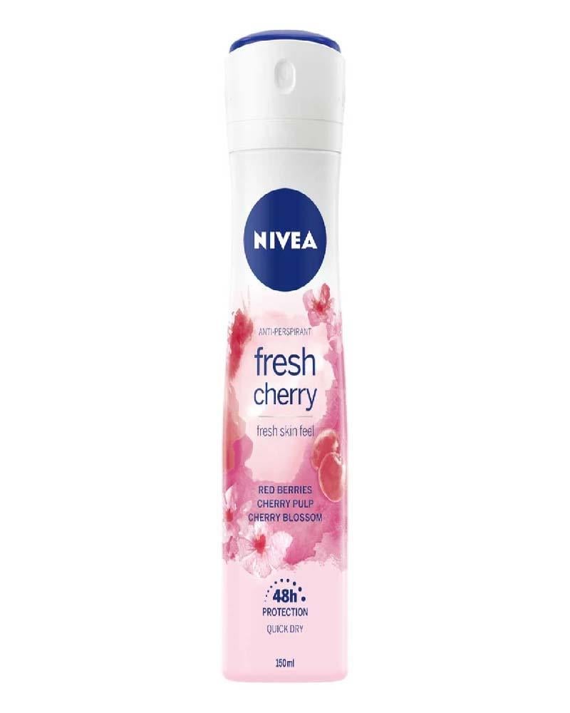 Nivea Fresh Senses Cherry Kadın Deo Sprey 150ml
