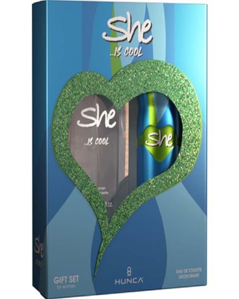 She Cool Kadın Parfüm Seti EDT 50 ml + Deodorant 150 ml