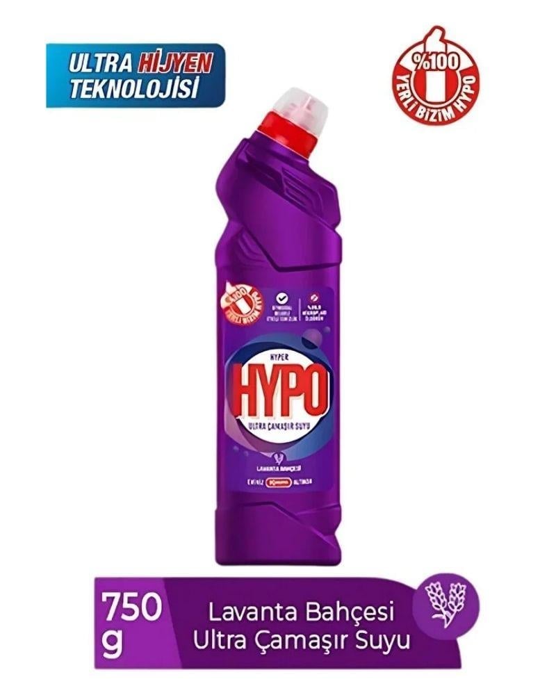 Hypo Ultra Çamaşır Suyu Lavanta Bahçesi 750 ml