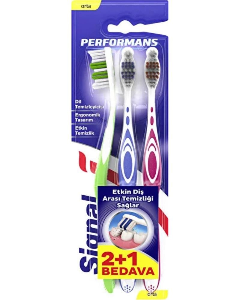 Signal SİGNAL PERFORMANS 2+1 DİŞ FIRÇASI