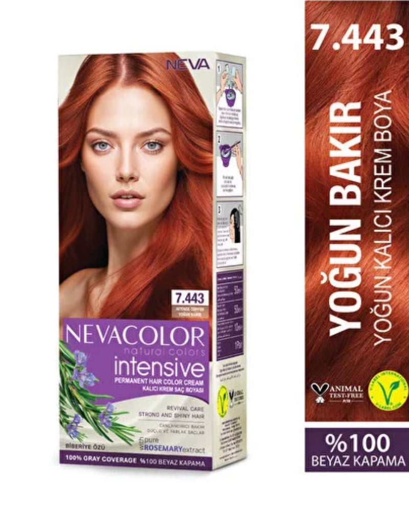 Neva Color INTENSIVE 7.443 Yoğun Bakır