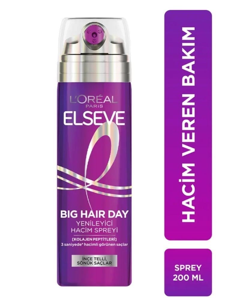 Elseve Collagen Lifter [Kolajen Peptitleri] İçeren Hacim Veren Yenileyici Saç Spreyi 200ml