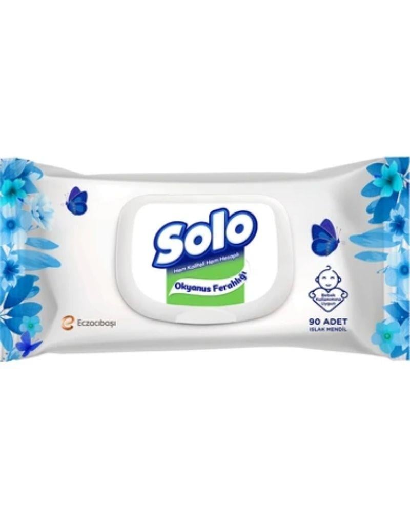 Solo Islak Havlu Okyanus Ferahlığı 90 Yaprak