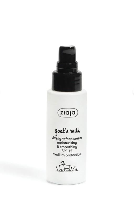Zıaja Keçi Sütü Hızlı Emilen Nemlendirici ve Rahatlatıcı Yüz Kremi SPF 15 50 ml
