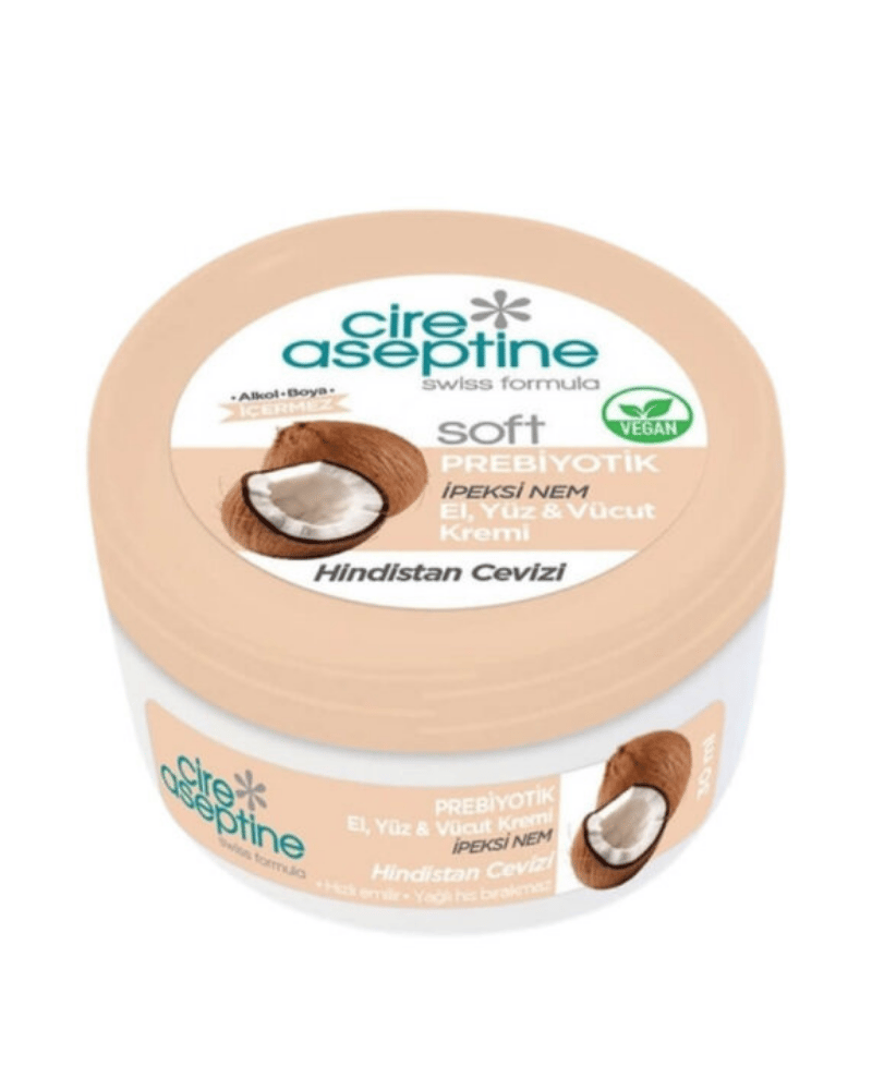 Cire Aseptine Soft Hindistan Cevizi Prebiyotikli Krem 30 ml