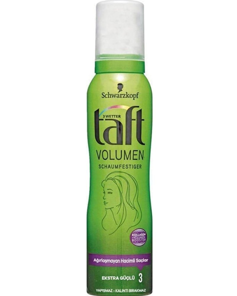 Taft Saç Köpüğü Volumen No:3 150ml