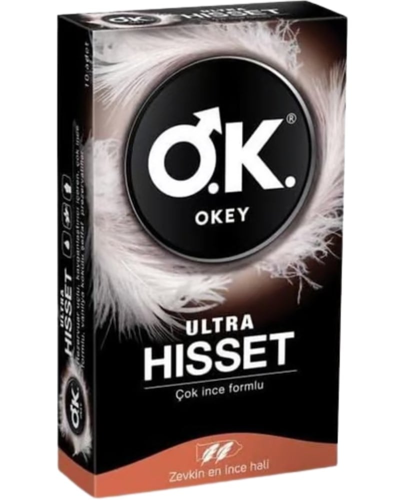 Okey Ultra Hisset Prezervatif 10lu