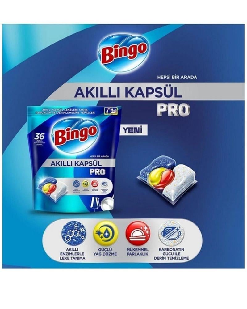 Akıllı Kapsül Pro Bulaşık Makinesi Deterjanı Tableti 36 Adet