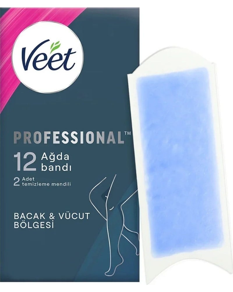 Veet Professional Ağda Bandı Hassas 12li