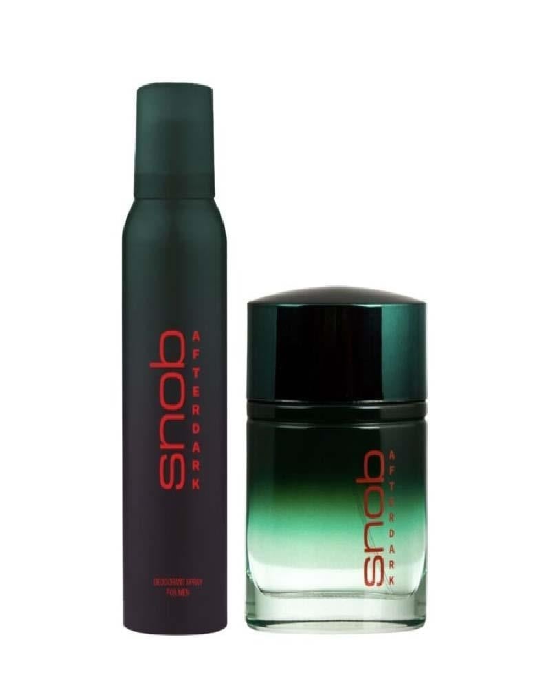 Snob Afterdark Erkek Parfüm Edt 100 Ml + Deodorant 150 Ml Set