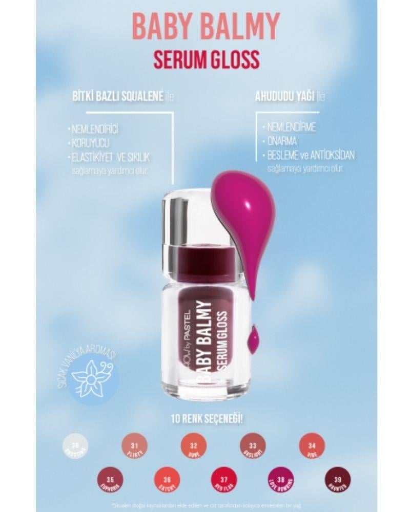 Show By Pastel Baby Balmy Serum Gloss 38 Lovebombing