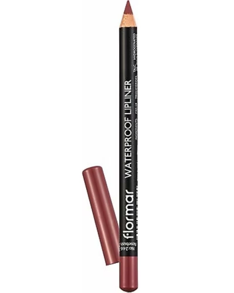 Flormar Waterproof Lipliner 246 Rosebush Dudak Kalemi