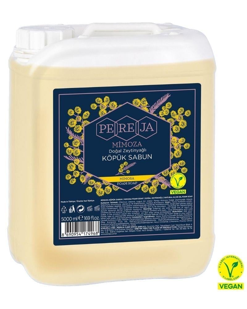 Pereja Mimoza Doğal Zeytinyağlı Köpük Sabun 5000 ml