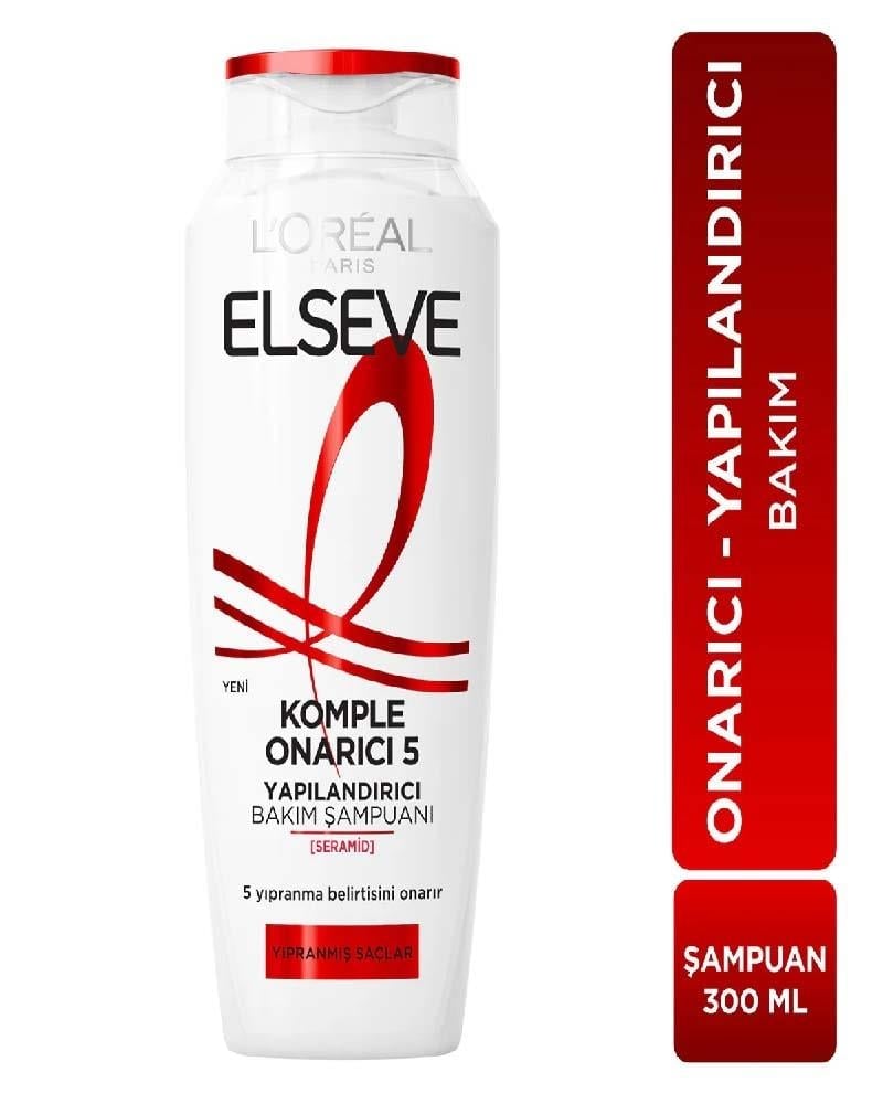ELSEVE Komple Onarıcı 5 Yapılandırıcı Bakım Şampuanı 300 ml