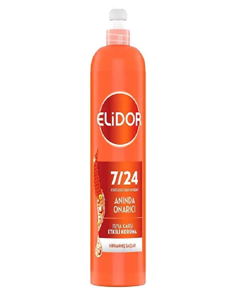Elidor Saç Bakım Kremi 7/24 Kurtarıcı Anında Onarıcı Yıpranmış Saçlar 240 ml