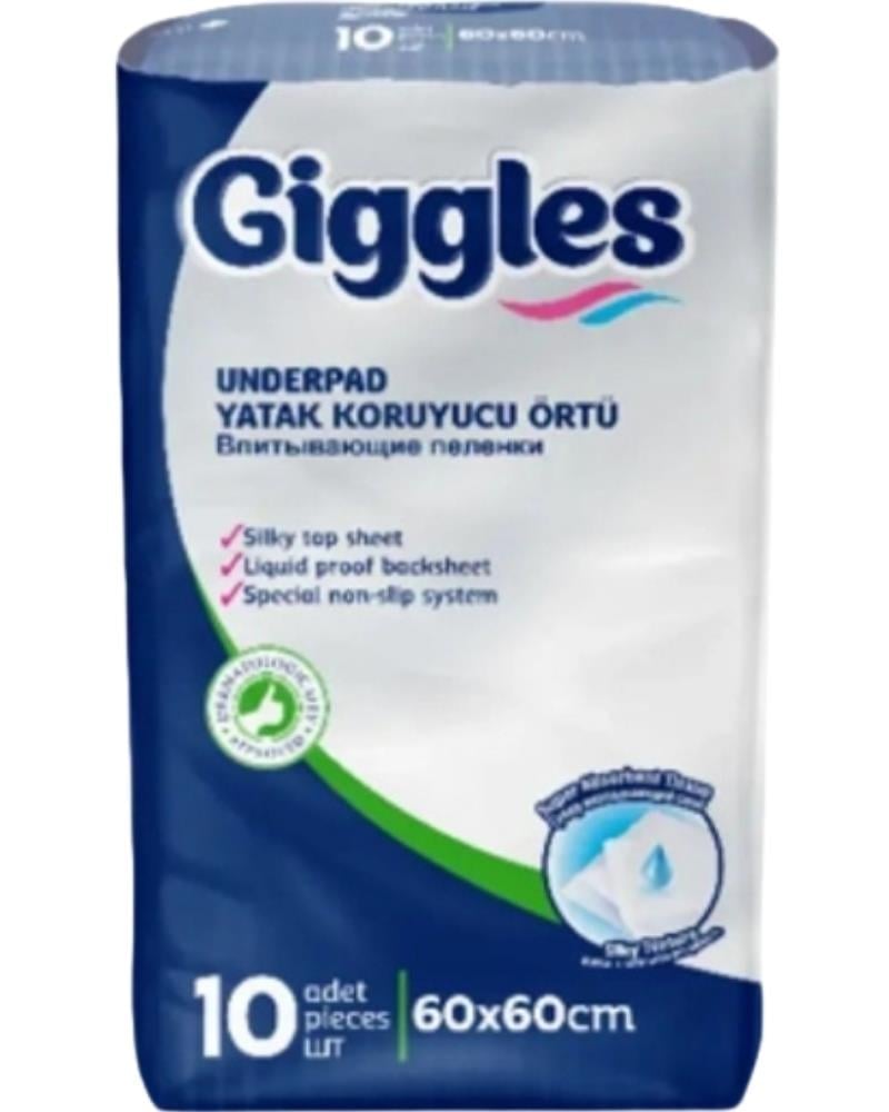 gigless Bebek Bakım Örtüsü 10lu