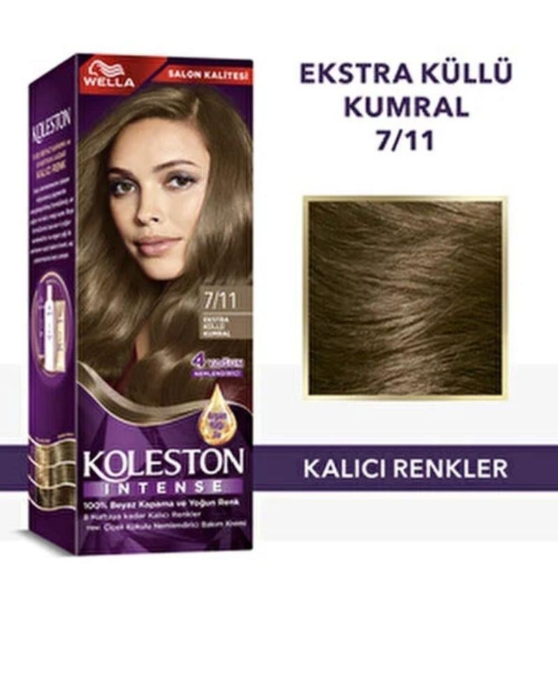 KOLESTON NATURALS Naturals Saç Boyası Küllü Kumral 7-1