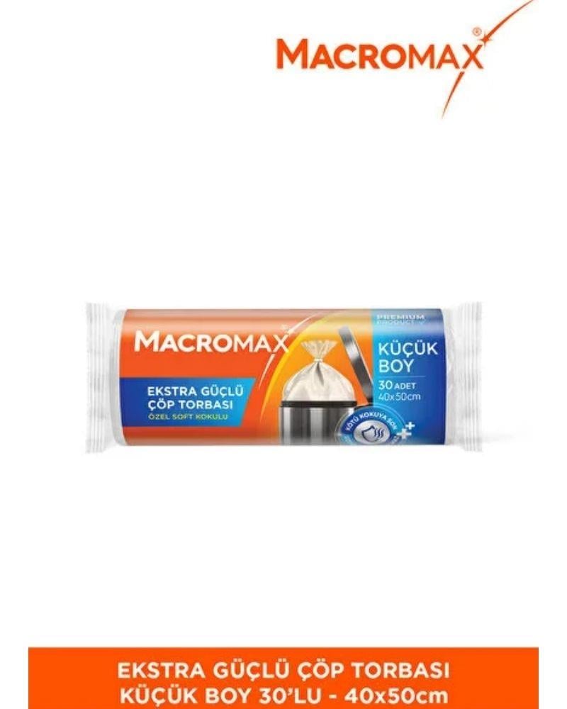 Macromax Çöp Poşeti 50li