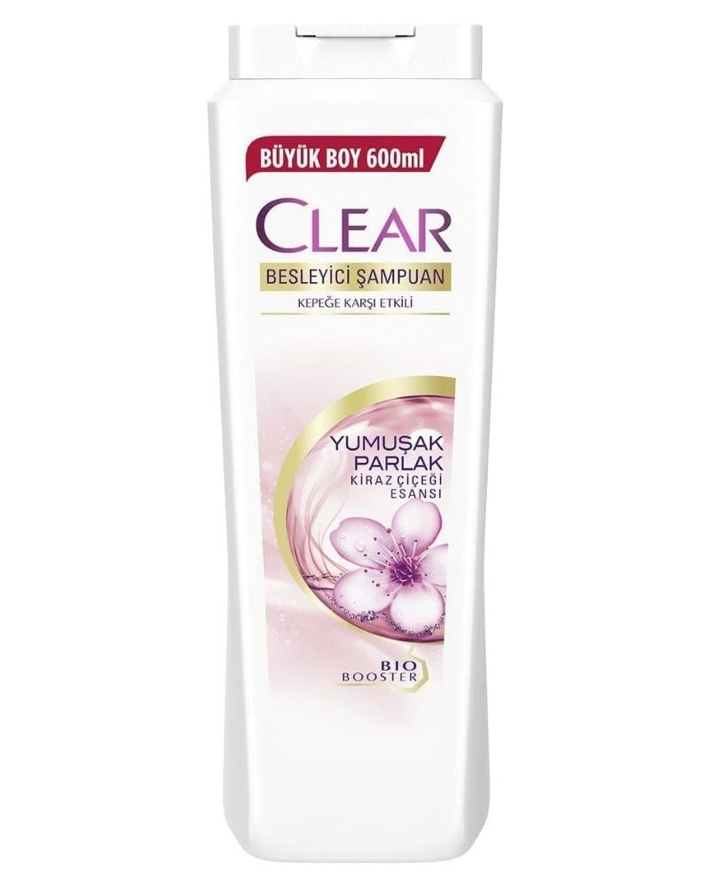 Clear Besleyici Şampuan Kepeğe Karşı Etkili Yumuşak ve Parlak Saçlar 600 ml